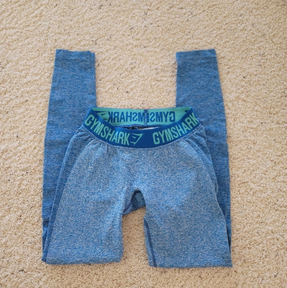 Gymshark Flex Blue Leggings - Picture 3 of 4